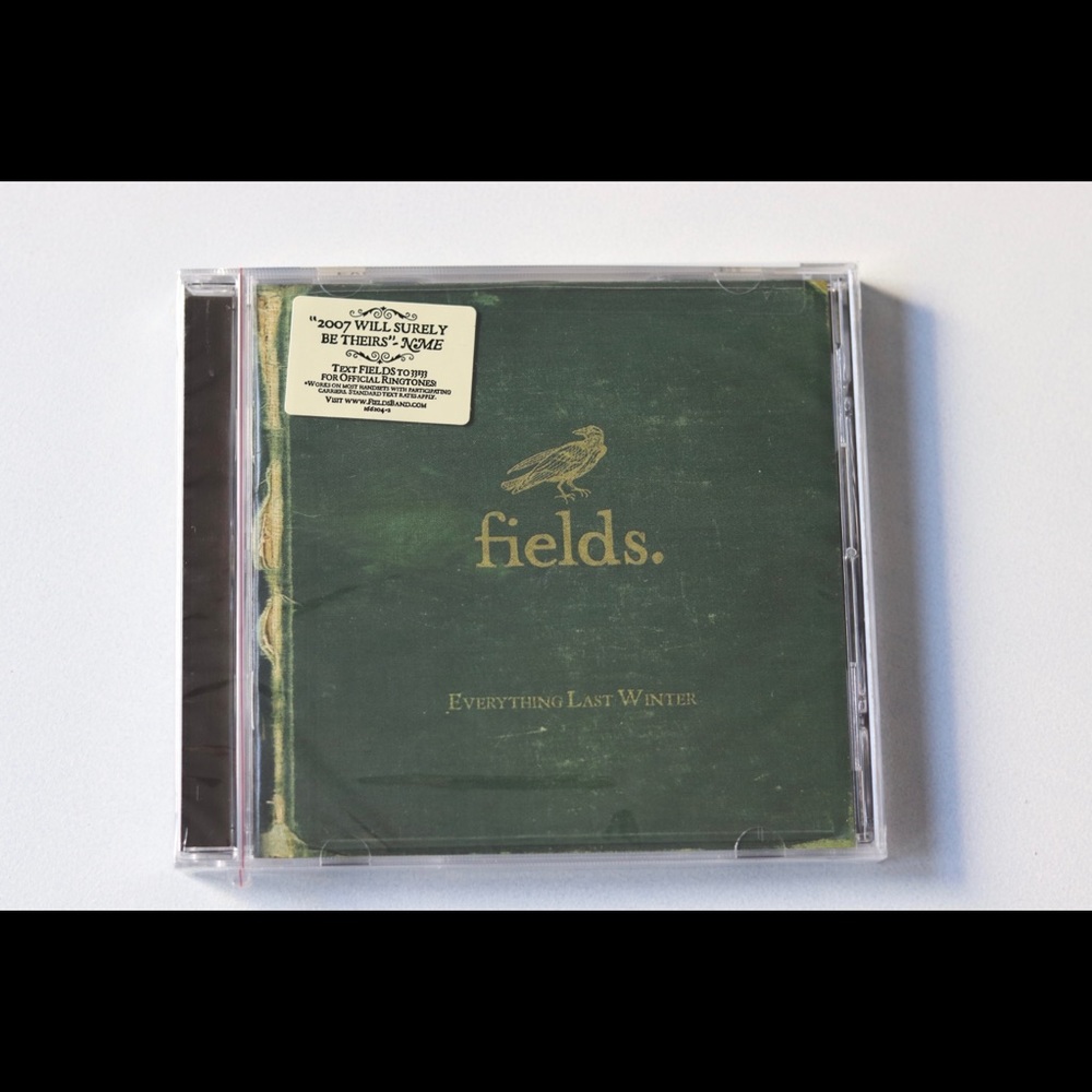 New and Sealed Fields Everything Last Winter CD